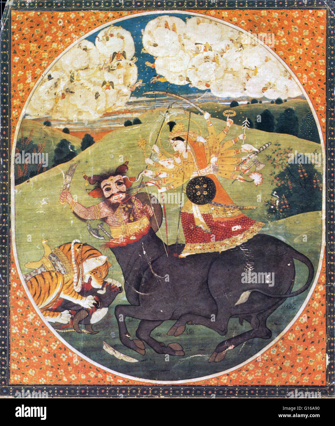 Hindu creation myth hi res stock photography and images alamy