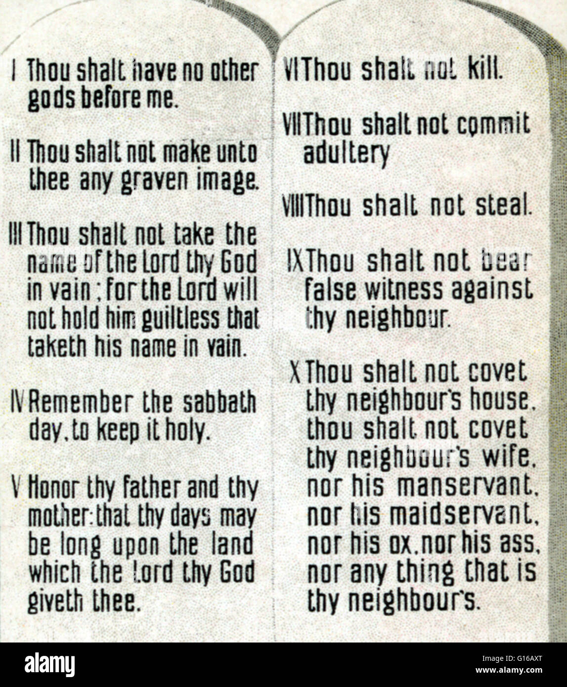The Ten Commandments Exodus Hi res Stock Photography And Images Alamy the-ten-commandments-exodus-hi-res-stock-photography-and-images-alamy