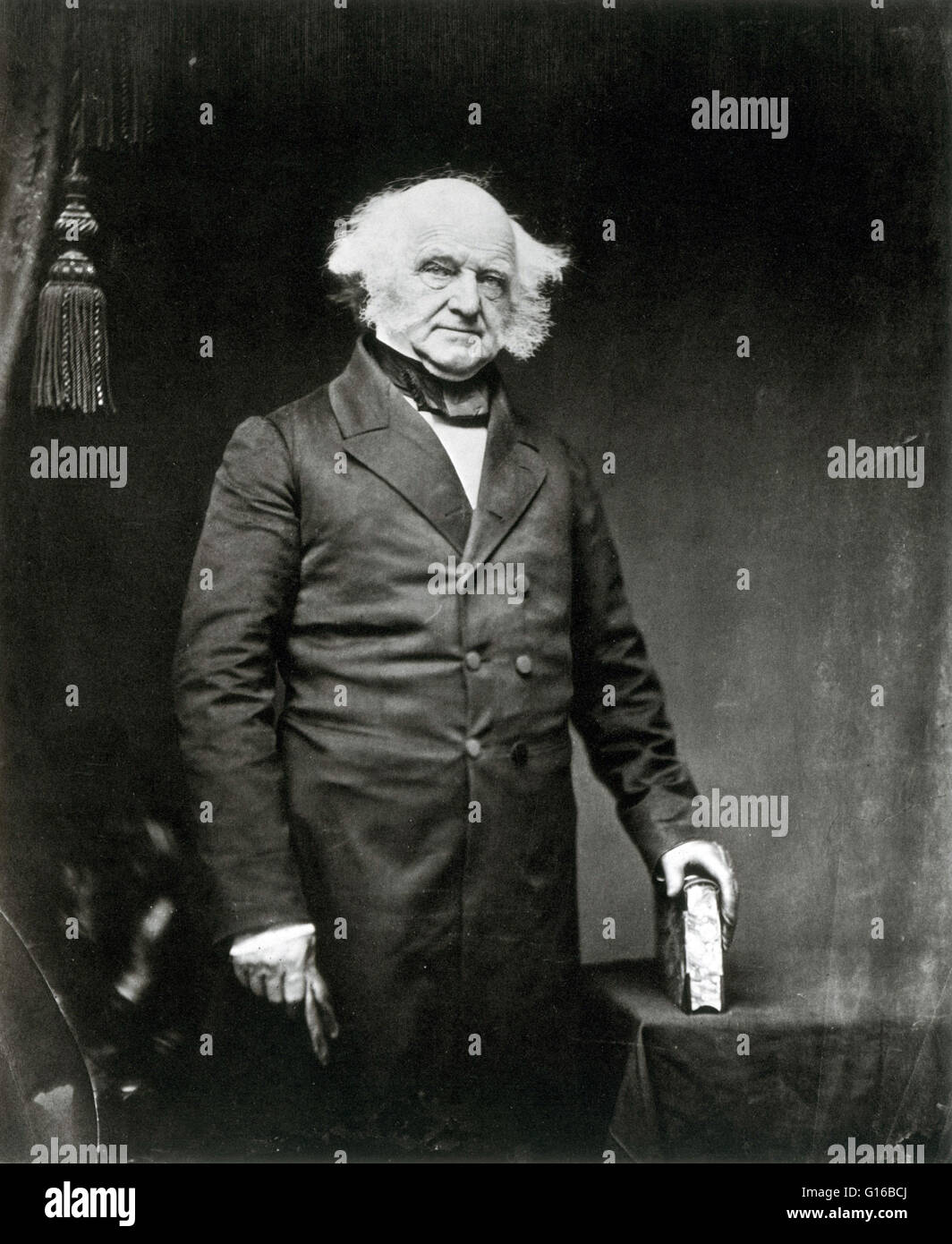 Martin Van Buren (December 5, 1782 - July 24, 1862) was the eighth President of the United States (1837-1841). Before his presidency, he was the eighth Vice President (1833-1837) and the tenth Secretary of State (1829-1831), both under Andrew Jackson. He Stock Photo