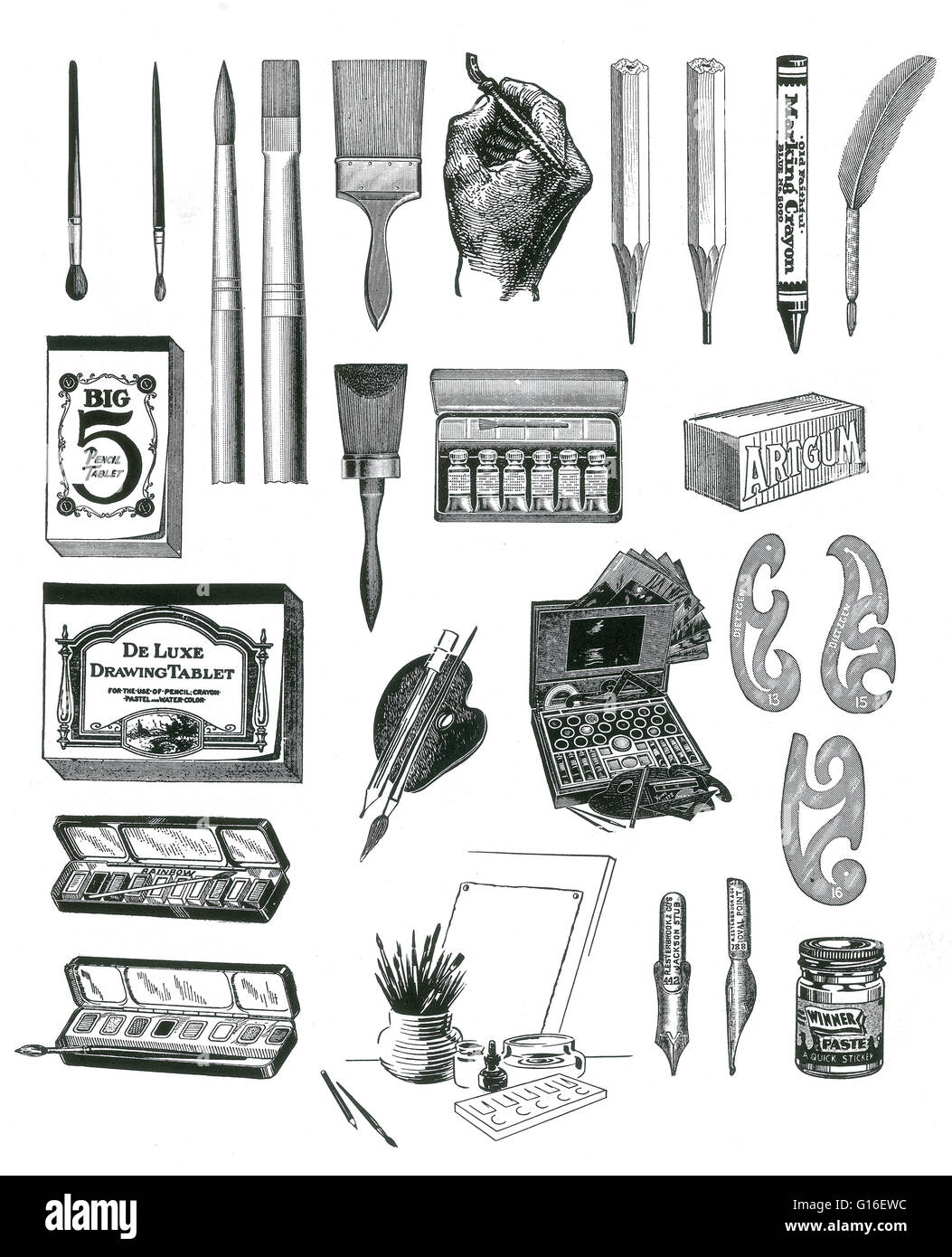 MY DRAWING SUPPLIES, Drawing Materials, Useful Art Supplies