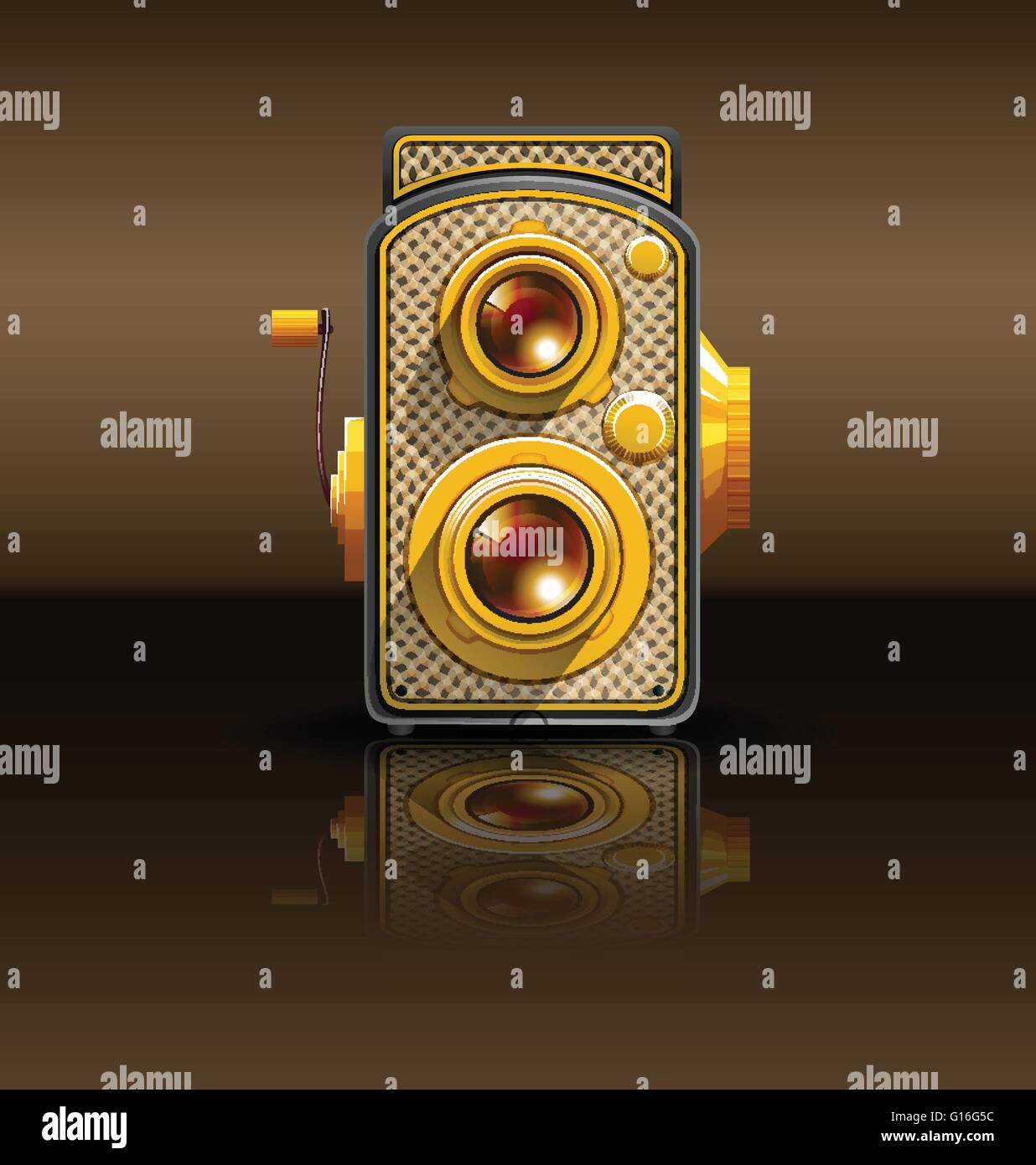 Vintage camera with luxury design Stock Vector Image & Art - Alamy