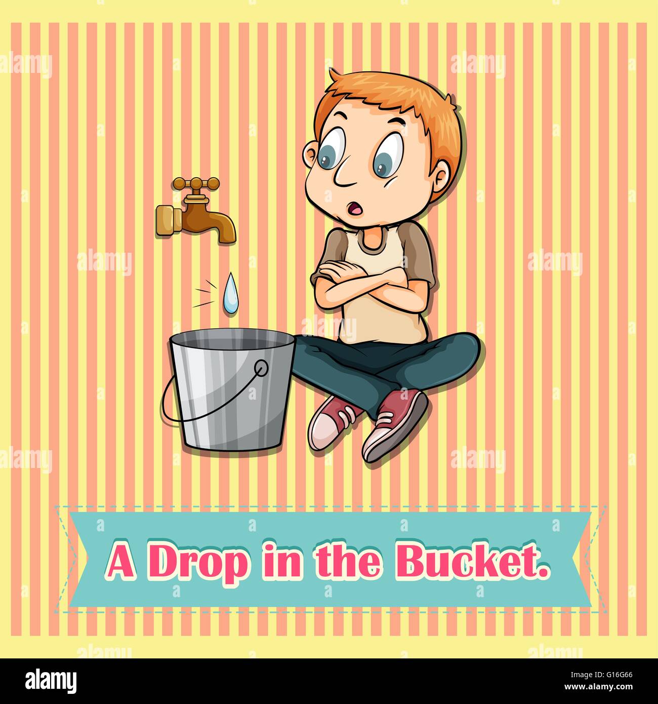 Drawing Water By Bucket Stock Photos & Drawing Water By Bucket Stock
