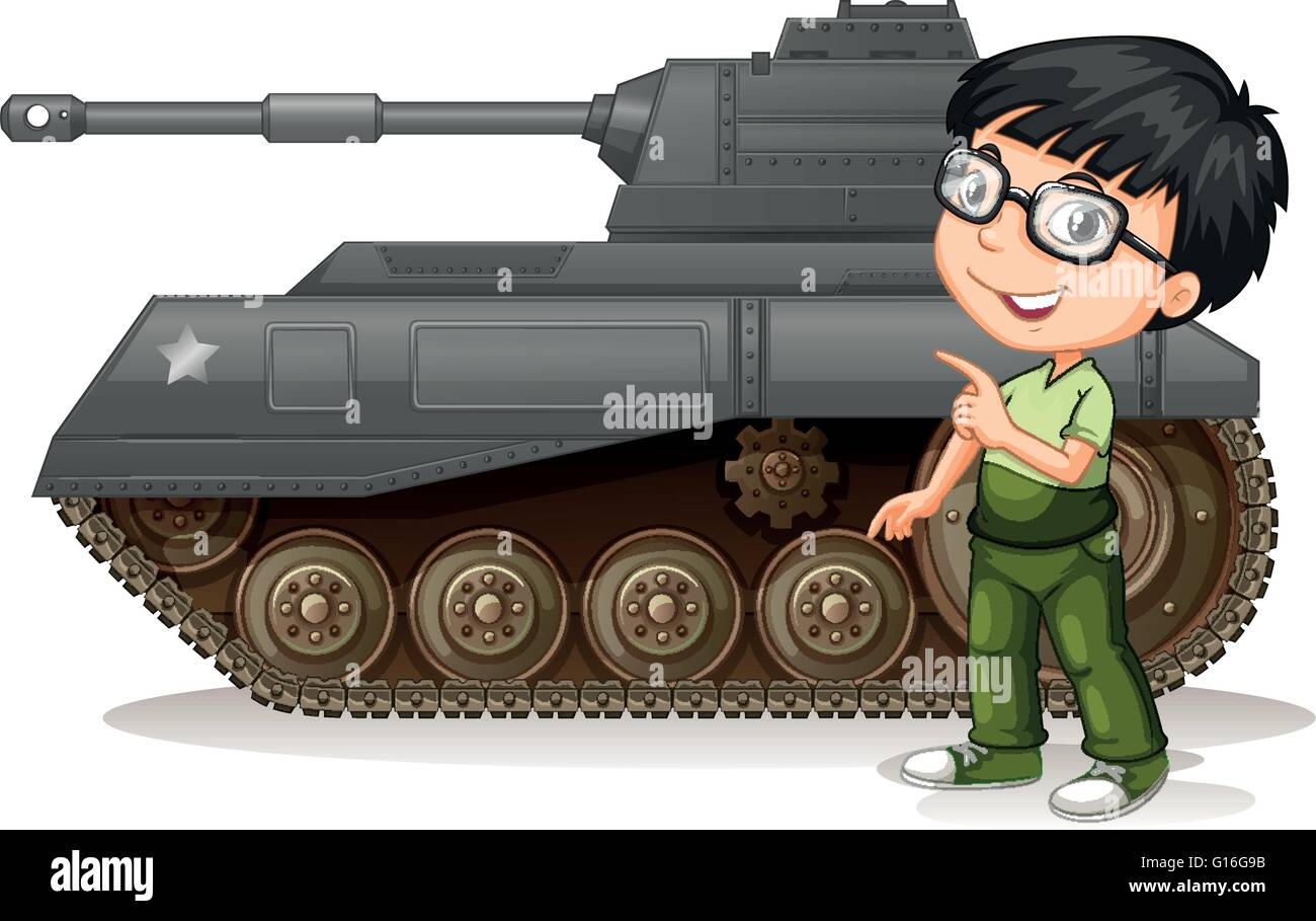 Cartoon illustration army soldier smiling hi-res stock photography and ...