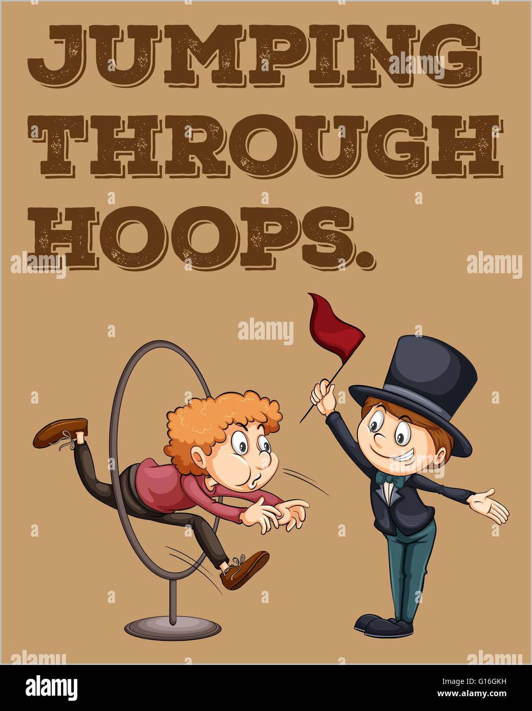 Hoop hoops Stock Vector Images Alamy