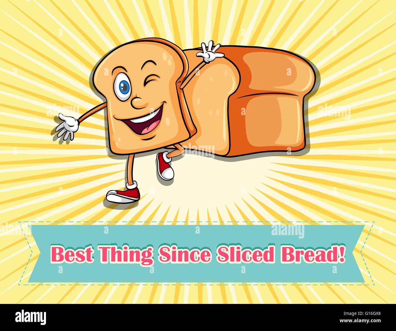 Best thing since sliced bread Stock Vector Image & Art Alamy