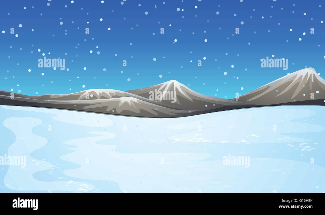 Covered with mountains Stock Vector Images - Alamy