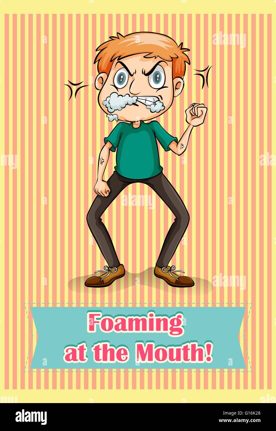 Foaming at the mouth hires stock photography and images Alamy