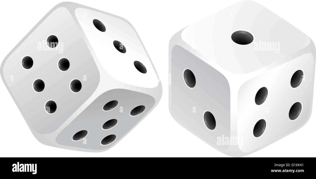 Dices Stock Vector Images Alamy