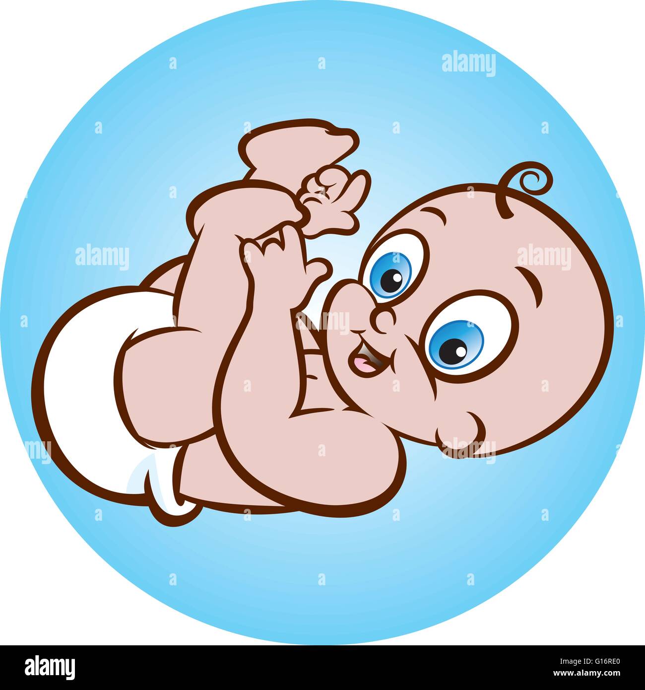 Рисунок малыша в животике