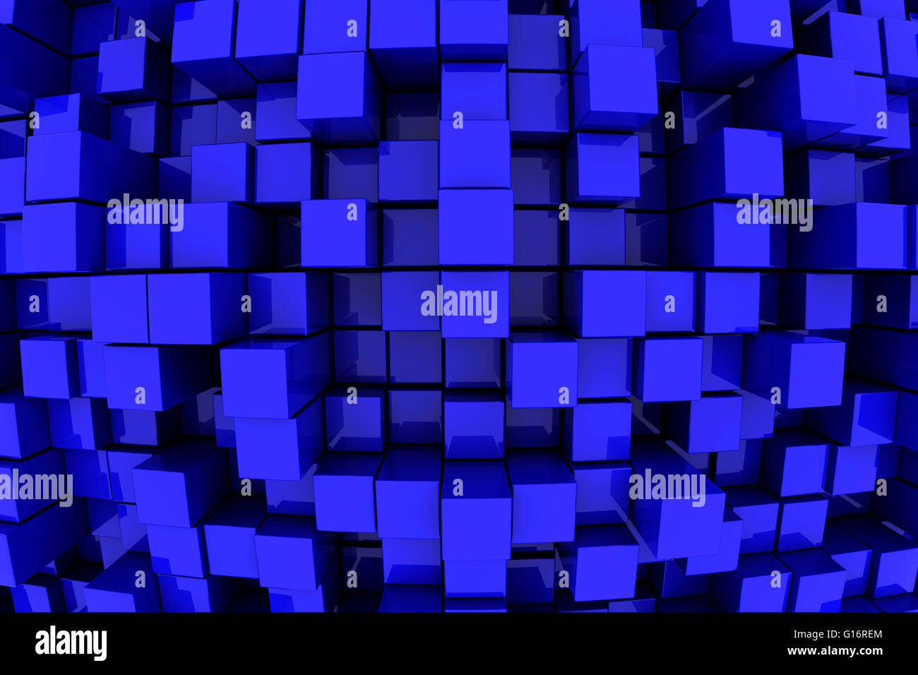 Blu cube hi-res stock photography and images - Alamy
