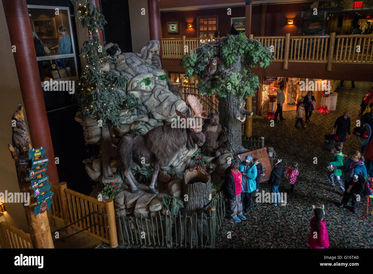 great wolf lodge Niagara Falls Canada resort Stock Photo - Alamy