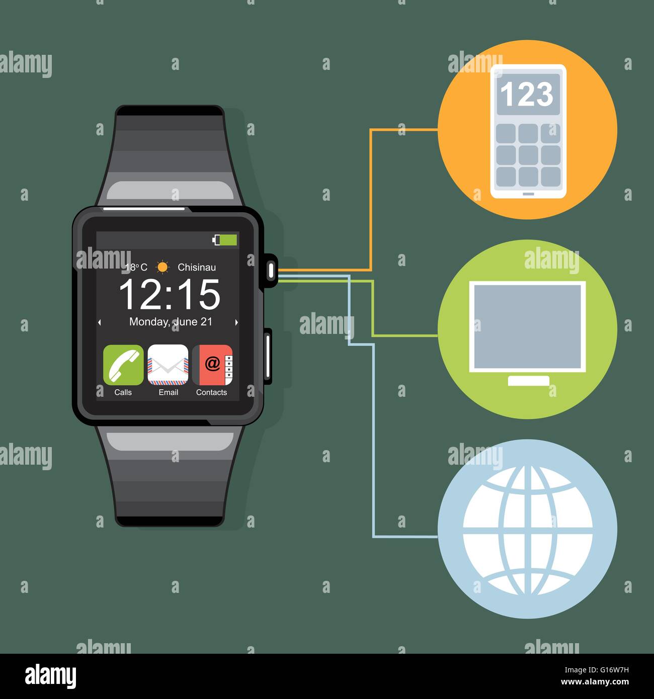 Smartwatch with email sale