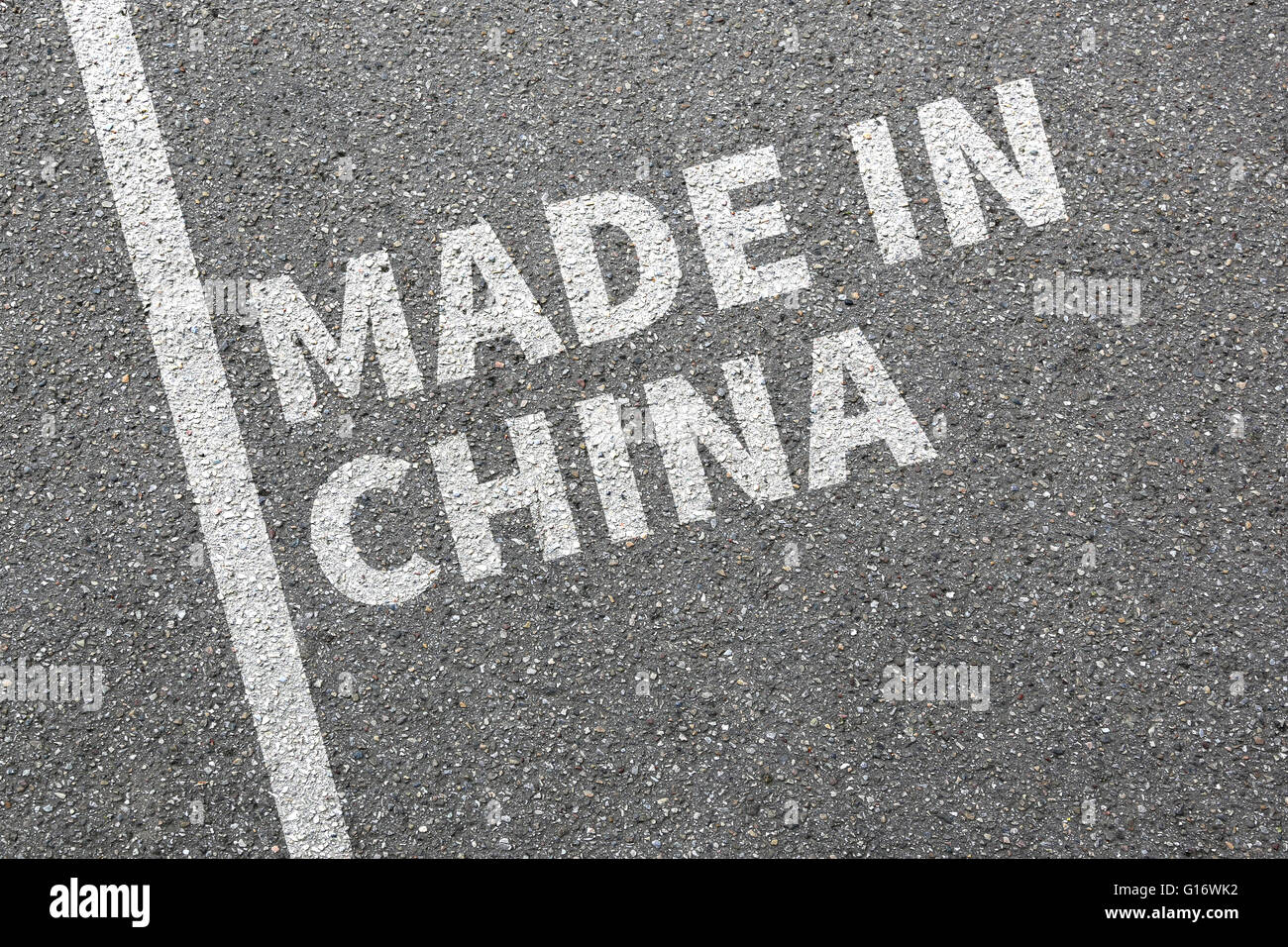 Made in China product quality marketing company concept Stock Photo Alamy
