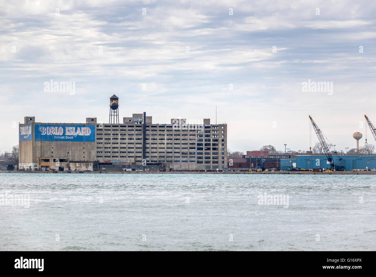 A Warehouse On Bois Blanc Island (Boblo Island) Detroit River, United