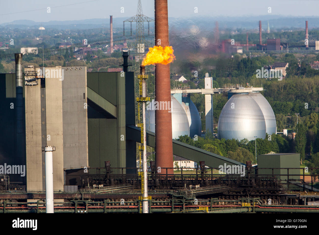 Prosper coking plant in Bottrop, Germany, part of ArcelorMittal industries  Stock Photo - Alamy