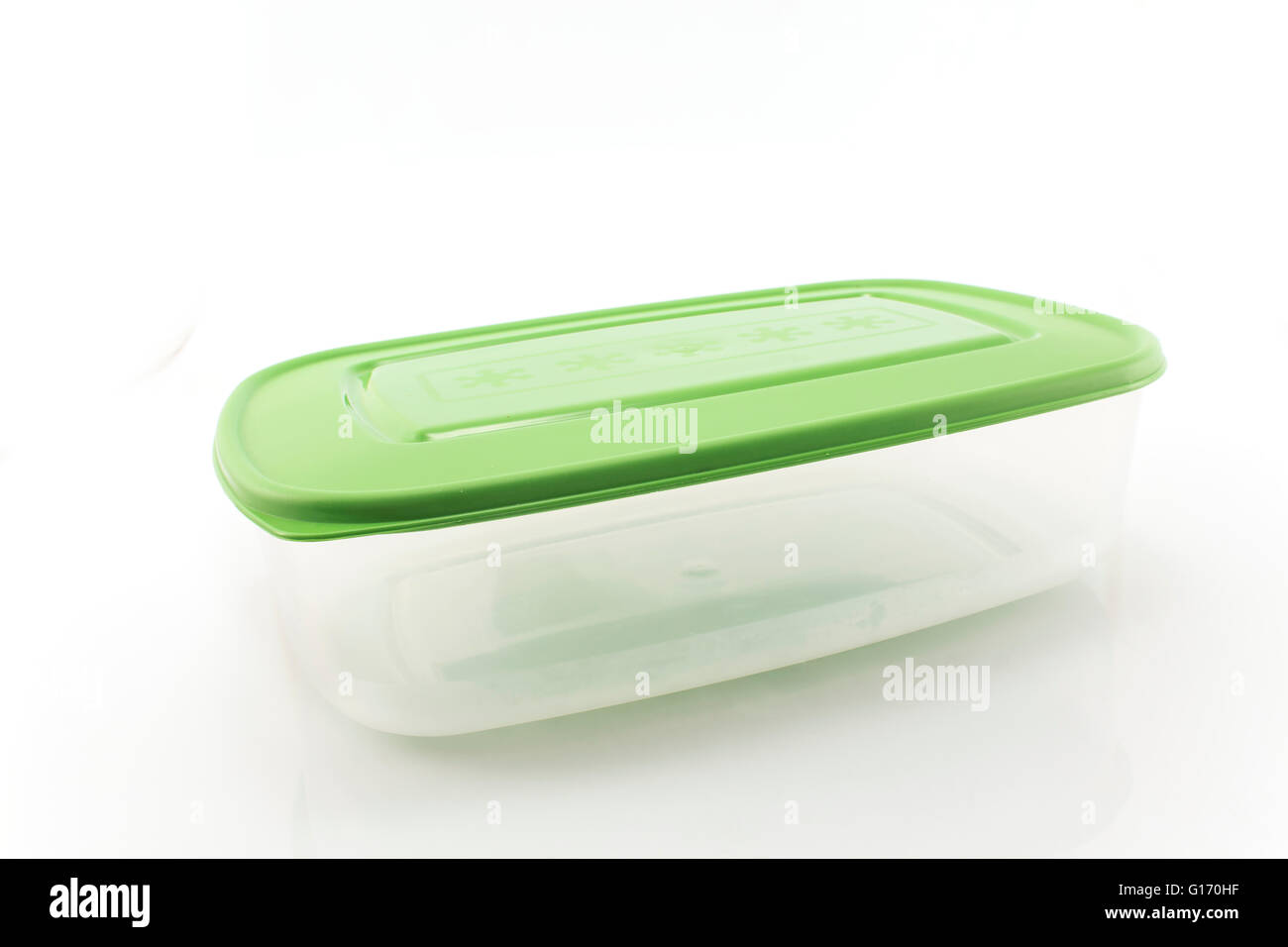 Plastic containers for the fridge Stock Photo Alamy