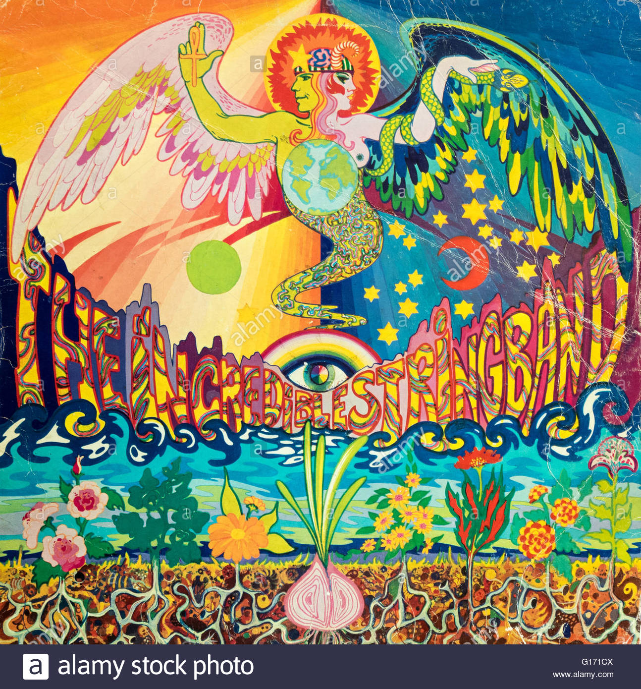 Iconic used album cover from 1967 folk & folk/rock vinyl LP by the