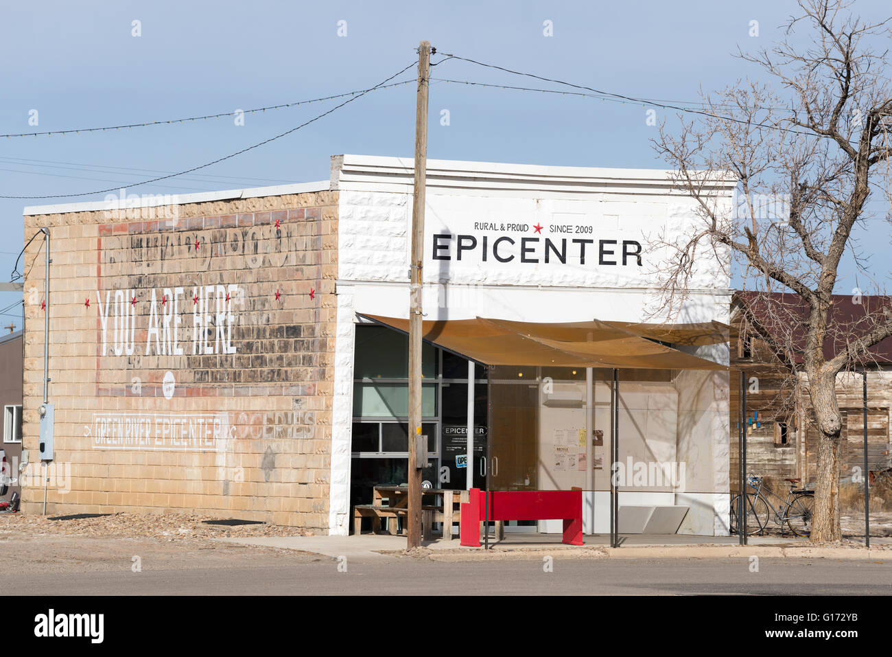 EpiCenter in Green River, Utah Stock Photo Alamy