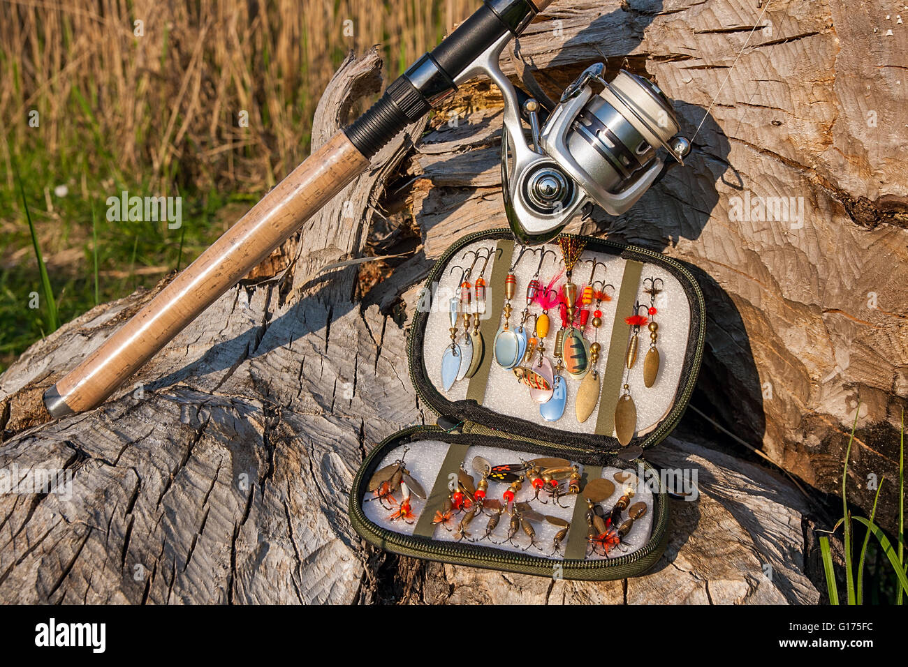 Thread for fishing rod hi-res stock photography and images - Page