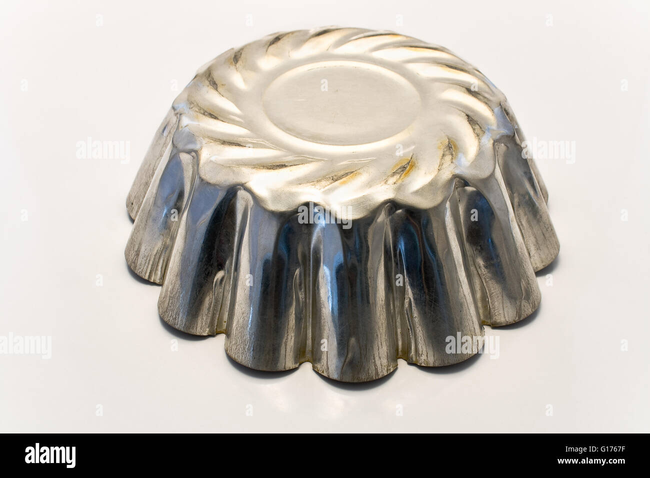 Pastry mold on white Stock Photo Alamy
