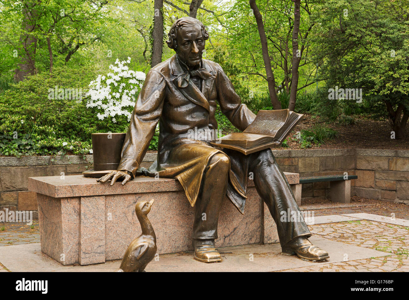 Hans Christian Andersen Statue in Central Park