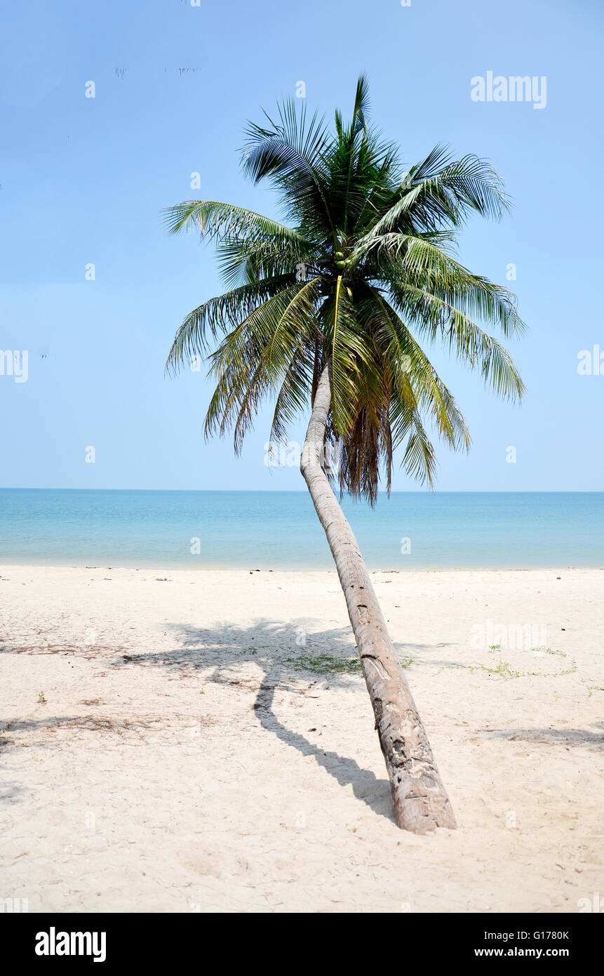 Thung Wua Laen Beach at Chumphon, Thailand Stock Photo