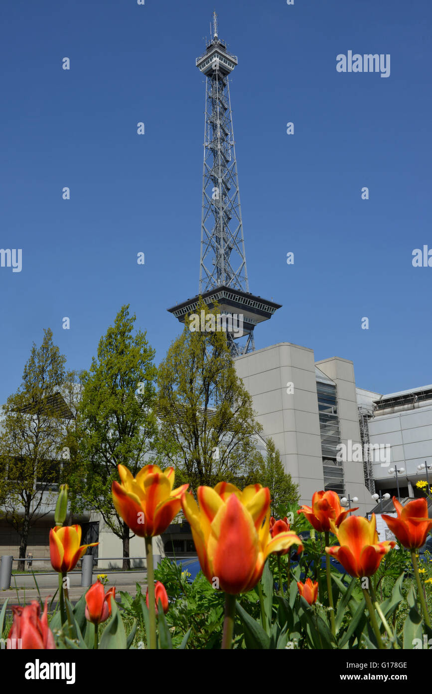 Funkturm, Messe, Charlottenburg, Berlin, Deutschland Stock Photo