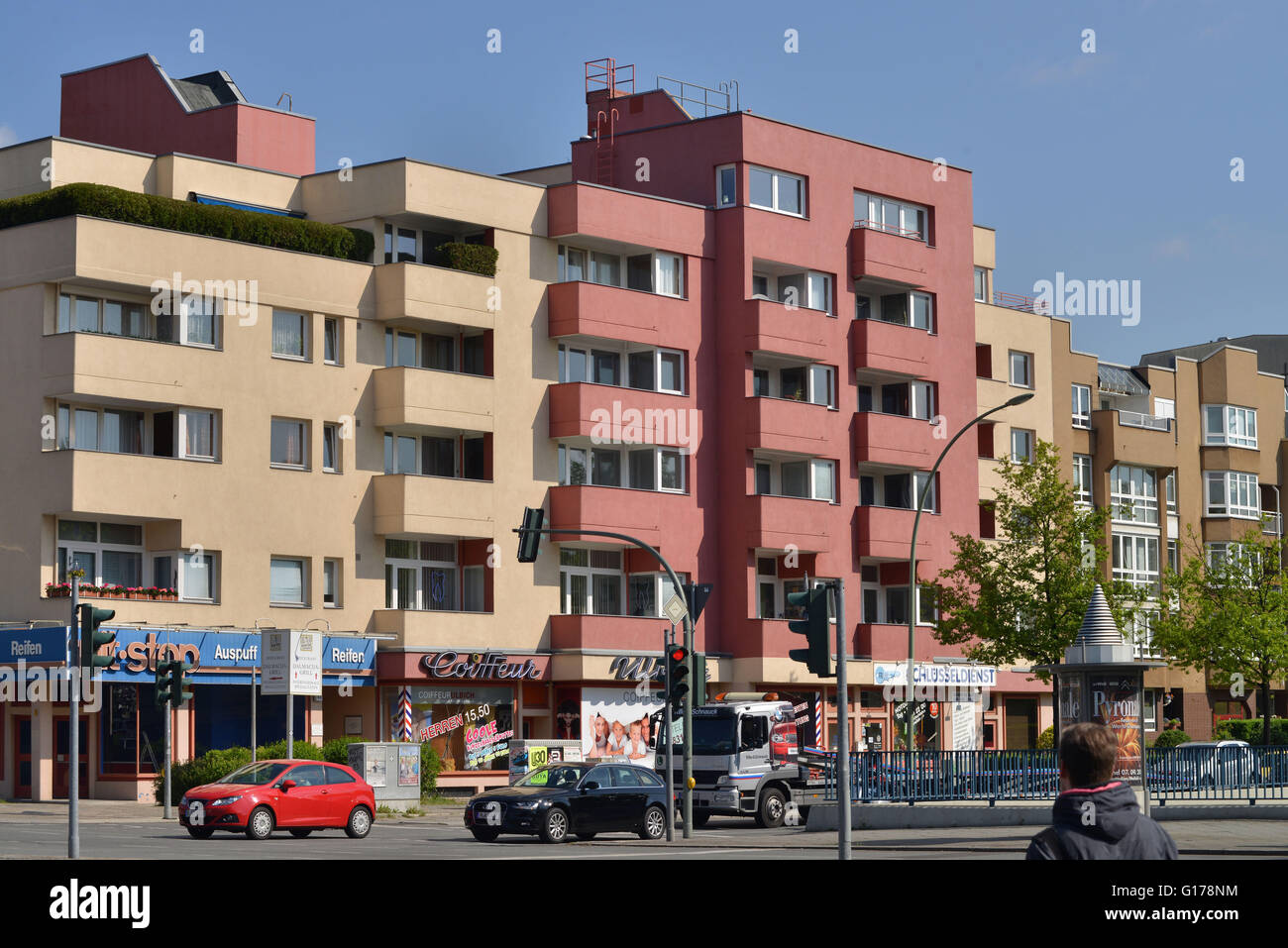 Neubau, Unter den Eichen, Lichterfelde, Berlin, Deutschland Stock Photo