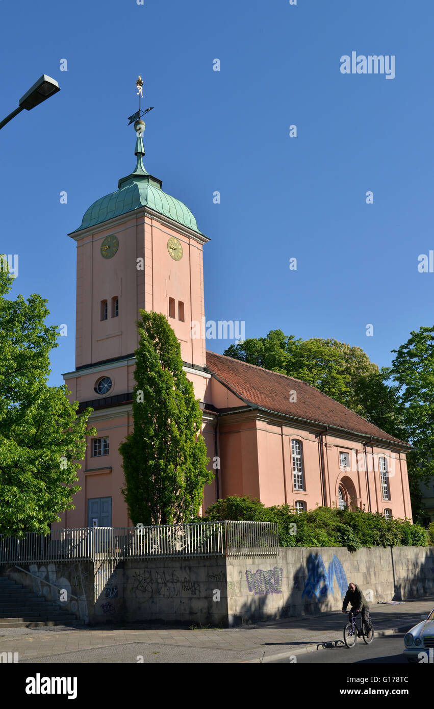 Dorfkirche, Hauptstrasse, Schoeneberg, Berlin, Deutschland / Schöneberg Stock Photo