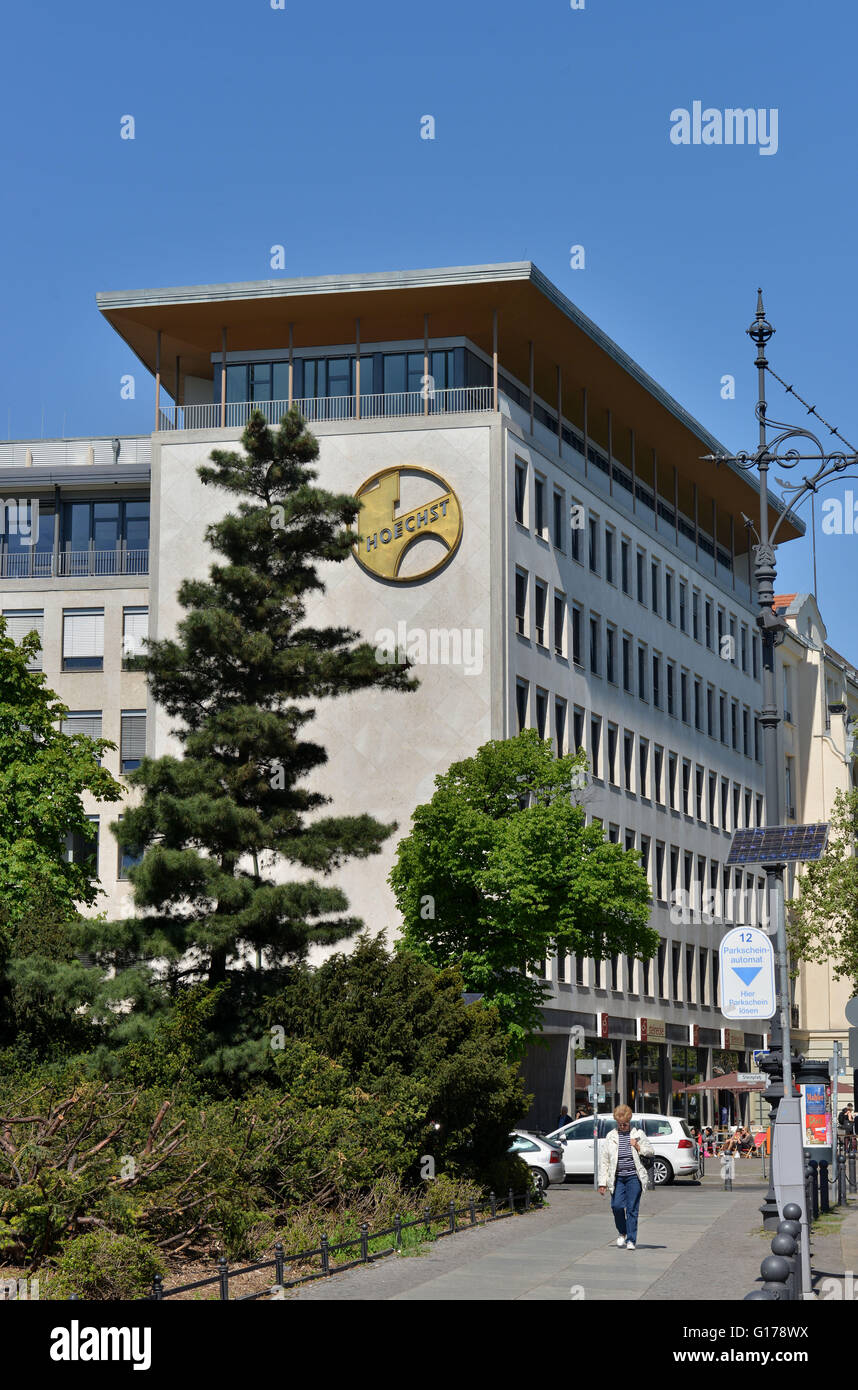 HoechstHaus, Hardenbergstrasse, Charlottenburg, Berlin, Deutschland