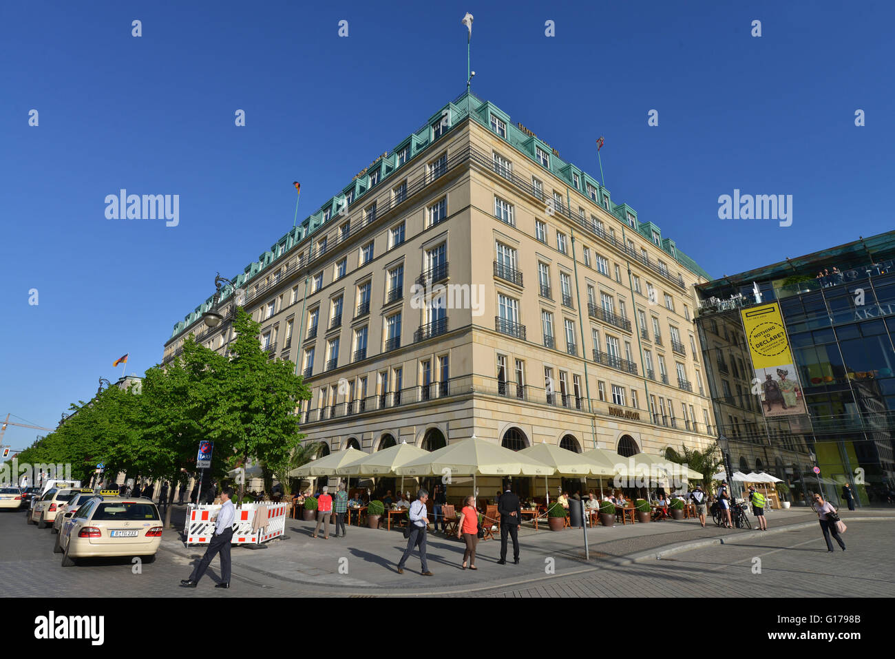 Hotel Adlon, Pariser Platz, Mitte, Berlin, Deutschland Stock Photo