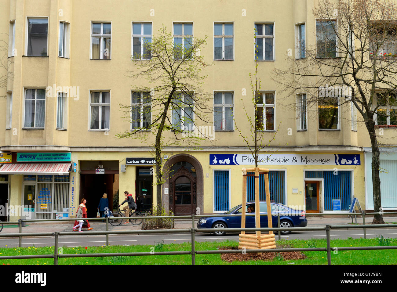 Wohnhaus, David Bowie, Hauptstrasse 155, Schoeneberg, Berlin, Deutschland / Schöeneberg Stock
