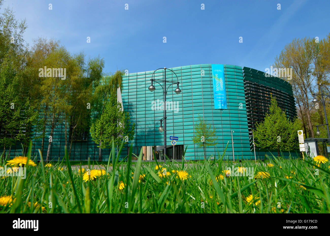 Nordische Botschaften, Rauchstrasse, Tiergarten, Berlin, Deutschland Stock Photo