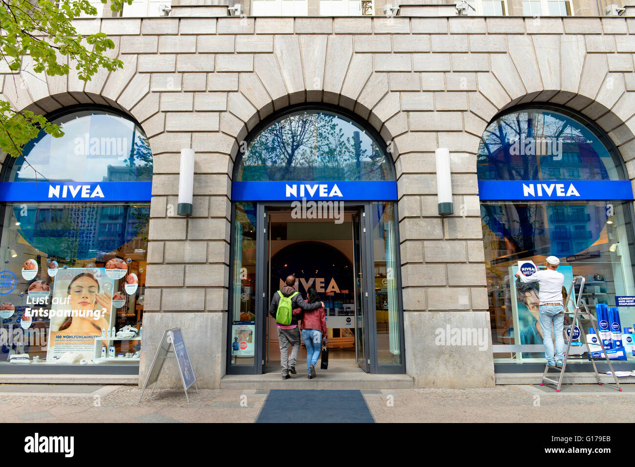 Nivea Haus Stock Photos Nivea Haus Stock Images Alamy