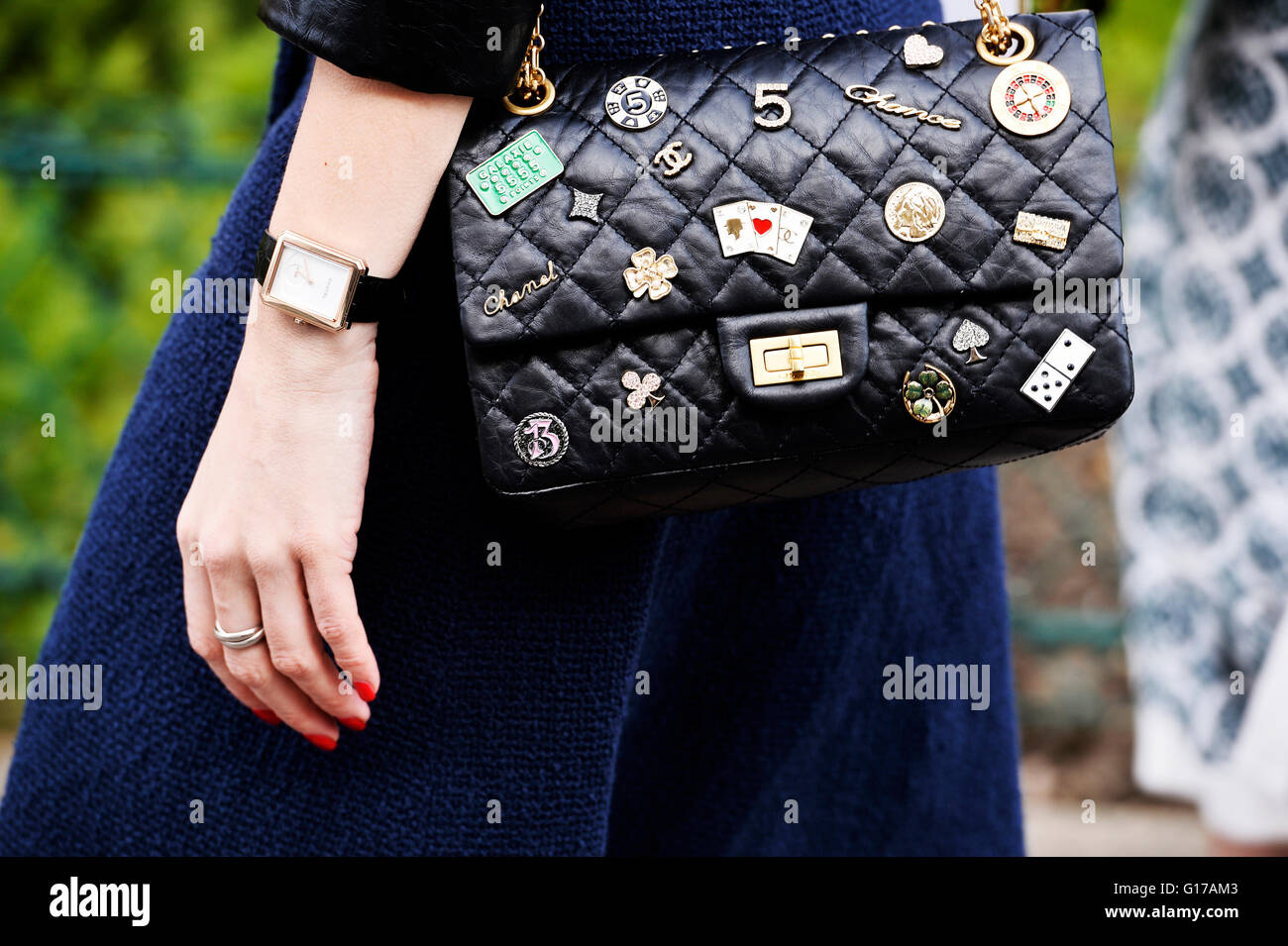 Chanel badges hi-res stock photography and images - Alamy