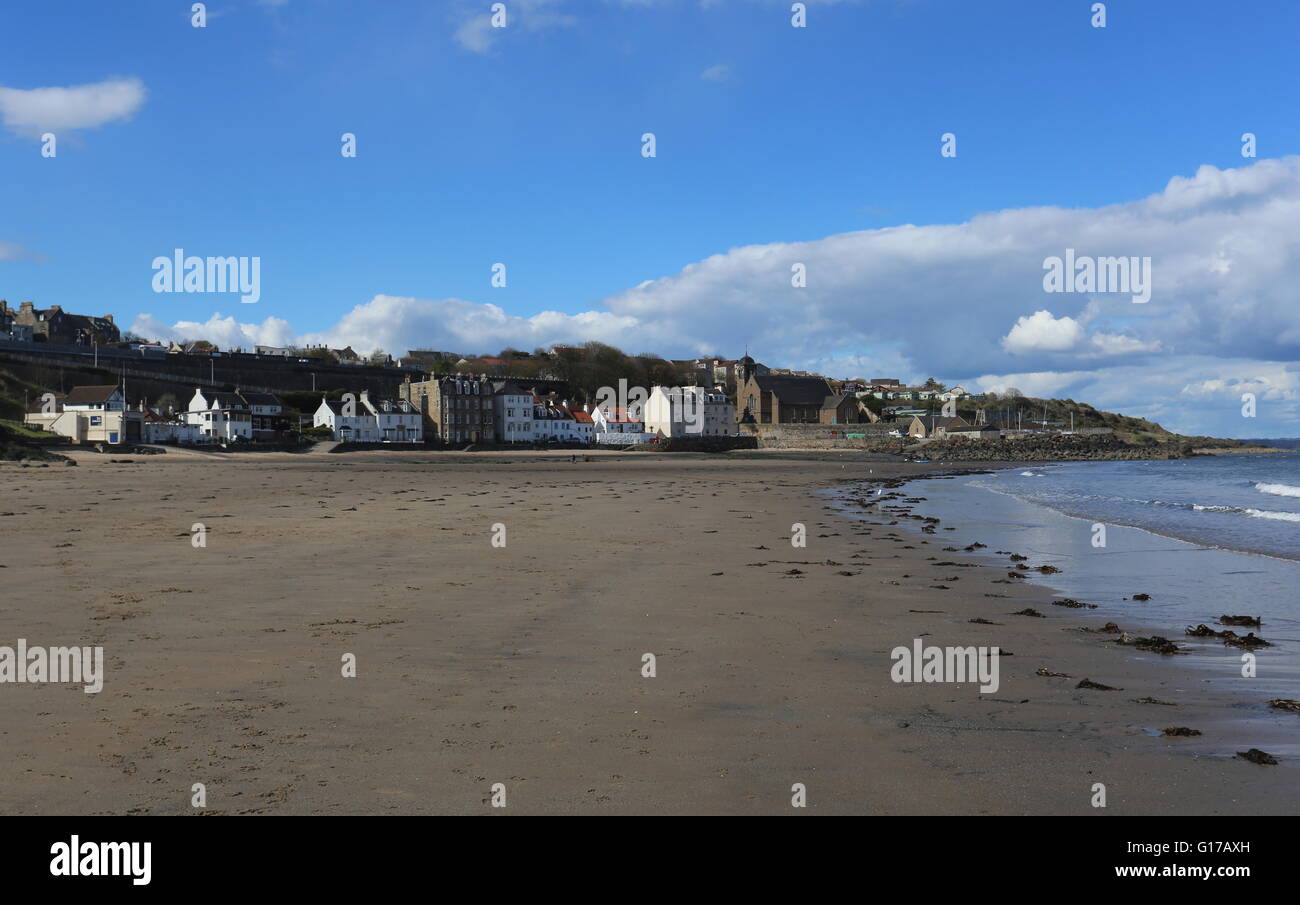Kinghorn waterfront Fife Scotland April 2016 Stock Photo Alamy