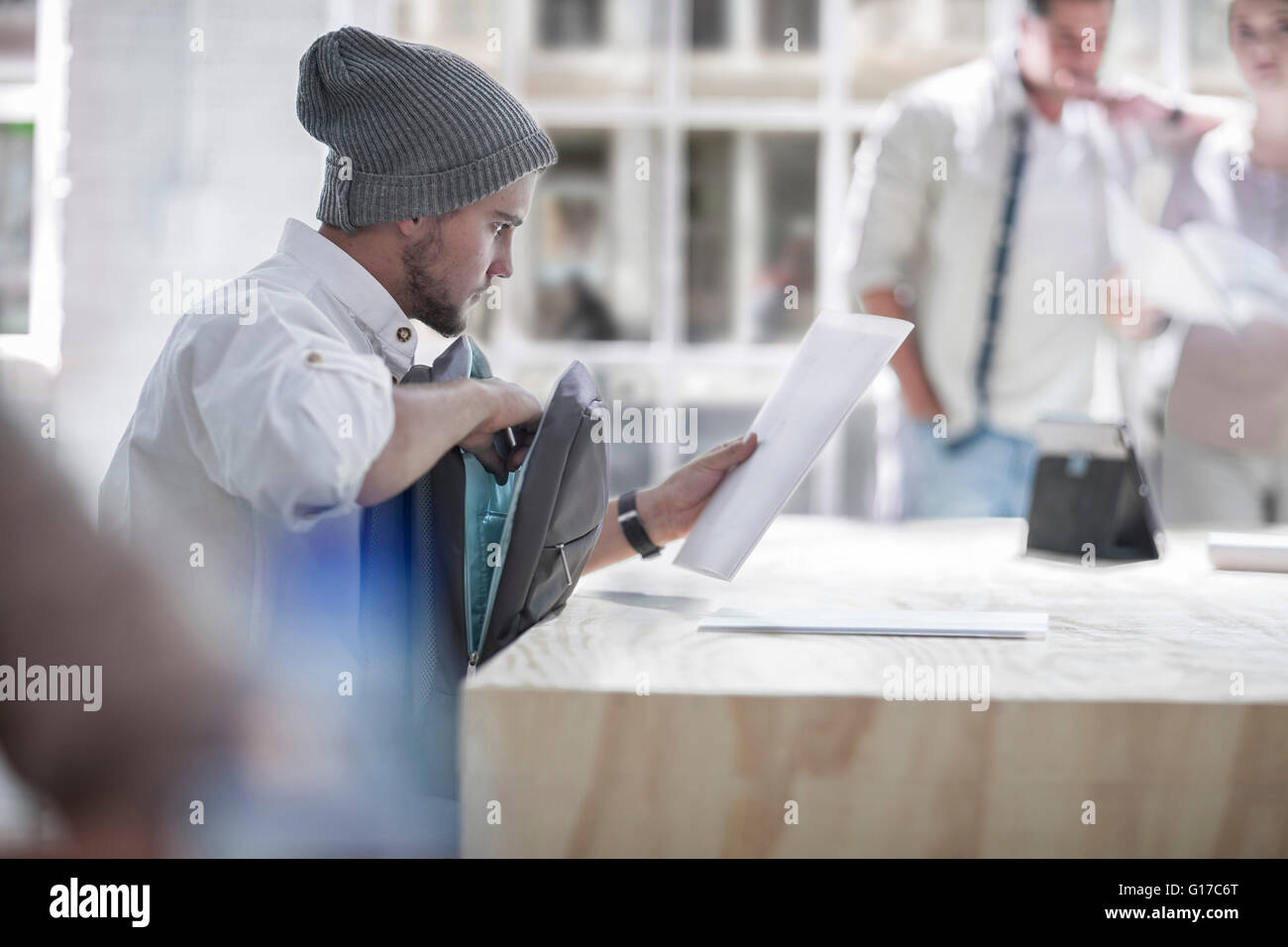 Loft office hi-res stock photography and images - Alamy