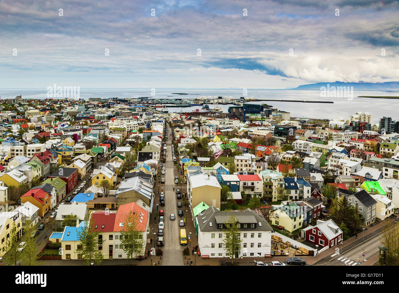 Iceland green roof hi-res stock photography and images - Alamy