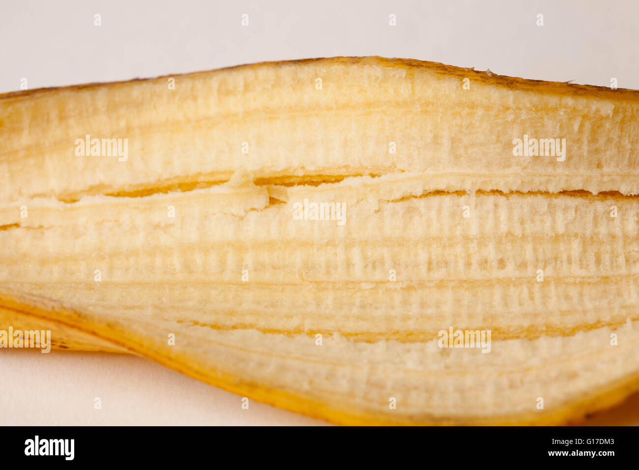 Banana skin Stock Photo