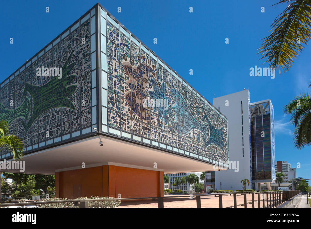 JEWEL BOX ANNEX NATIONAL YOUNGARTS CAMPUS MIAMI FLORIDA USA Stock Photo