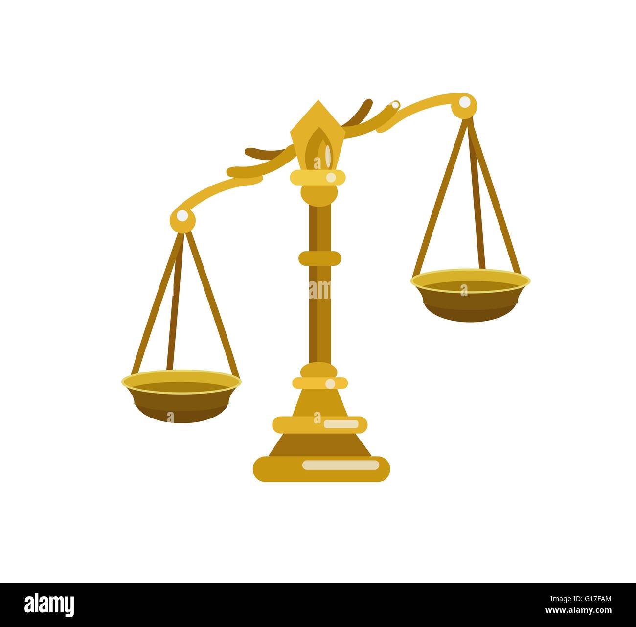 Scales of Justice is an illustration Stock Vector Image & Art Alamy