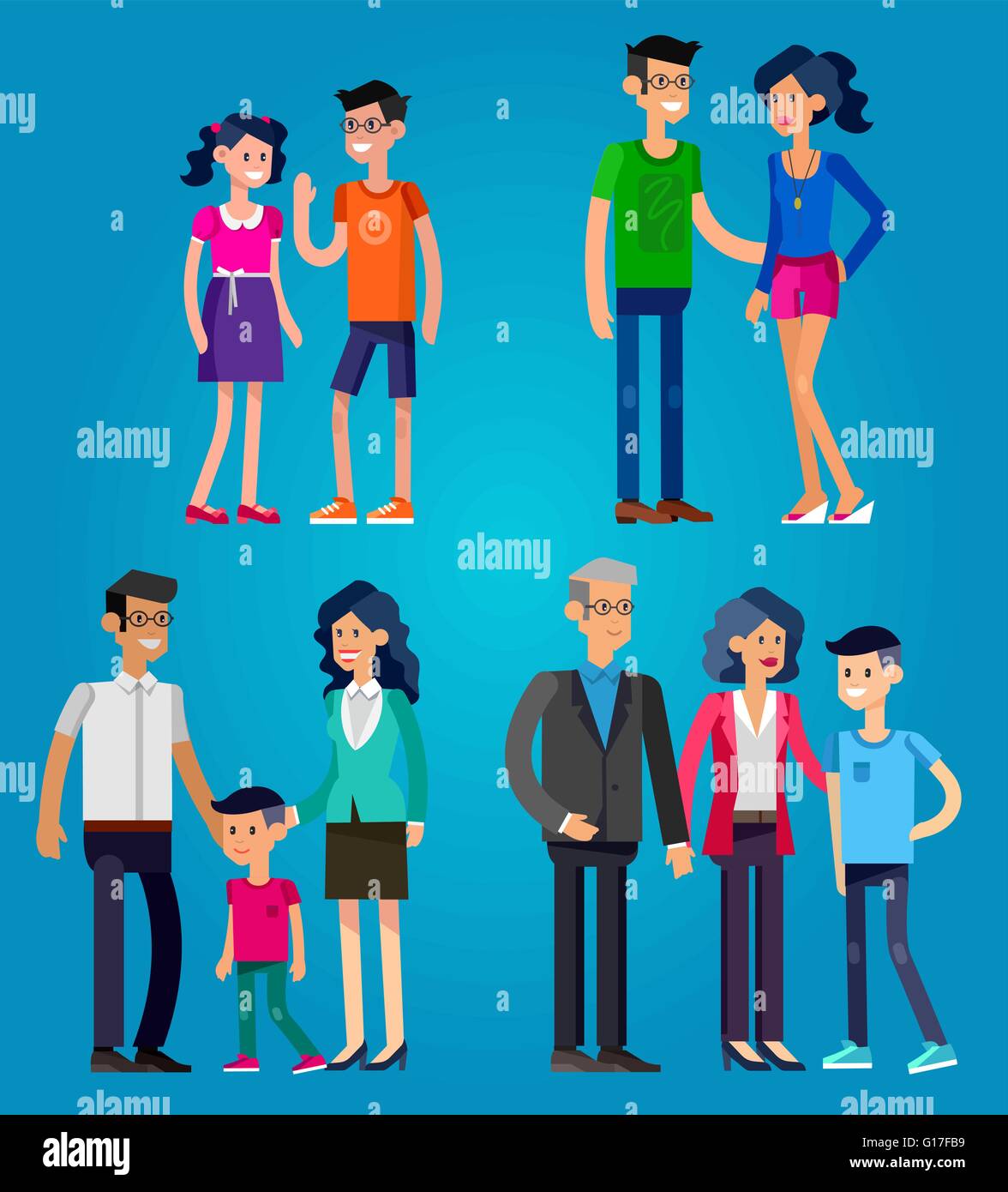 Stages of life woman hi-res stock photography and images - Alamy