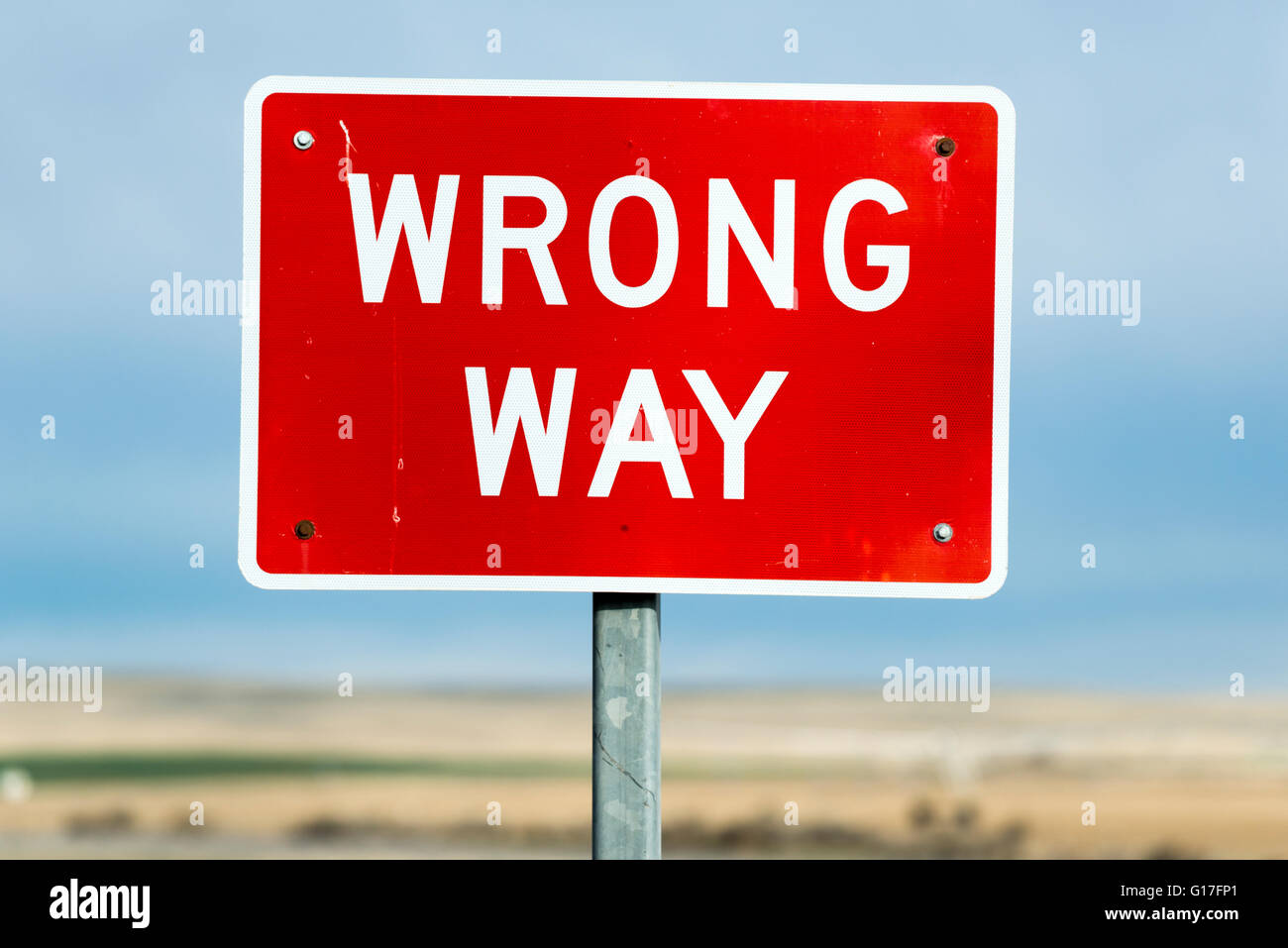 Wrong sign hi-res stock photography and images - Alamy