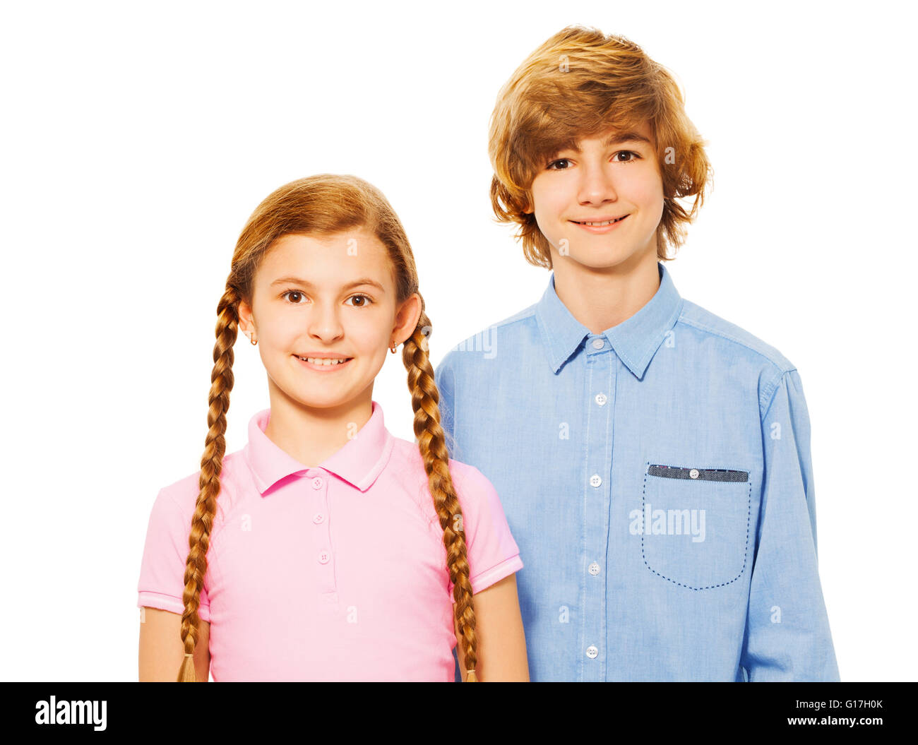 Two male teenagers standing hi-res stock photography and images - Alamy