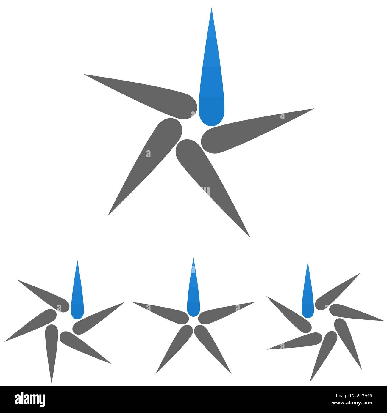 Abstract logo vector design set Stock Vector Image & Art - Alamy
