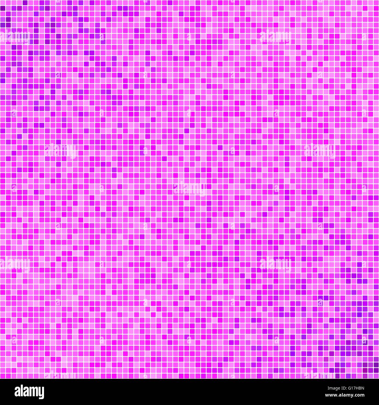Pink pixel square mosaic background design Stock Vector Image & Art - Alamy