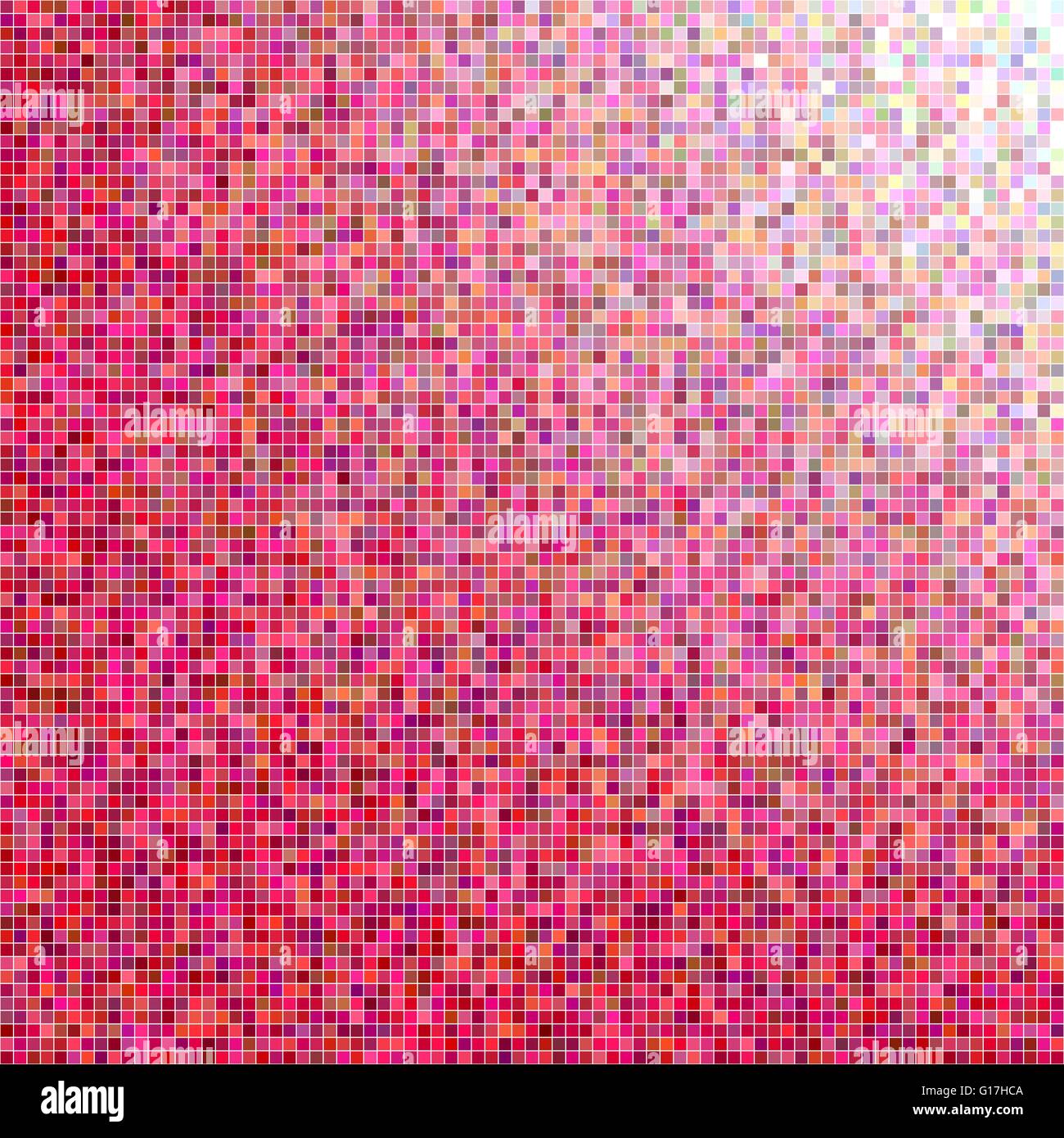Red pixel square mosaic background design Stock Vector Image & Art - Alamy
