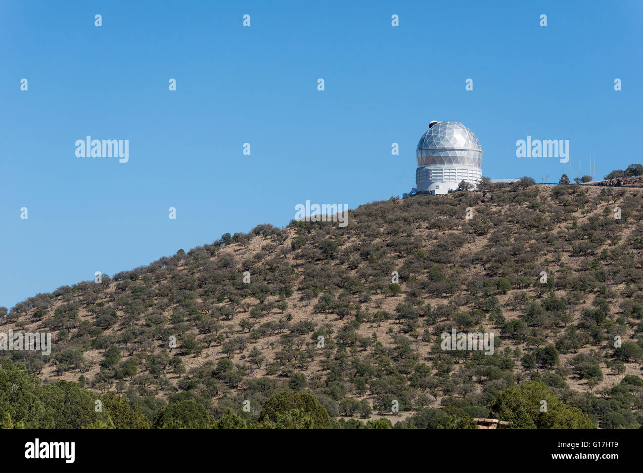 McDonald Observatory on the summit of Mount Locke in the Davis