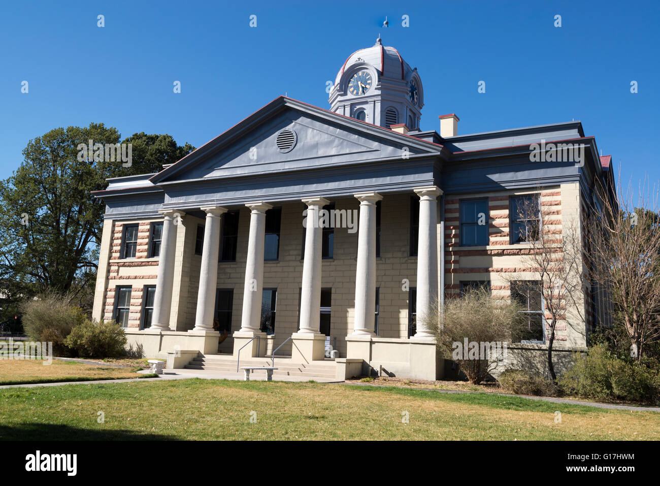 Jeff Davis County Courthouse in Fort Davis, Texas Stock Photo Alamy