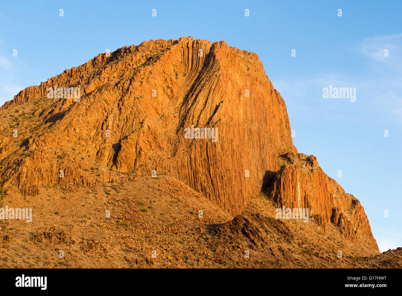 Willow Mountain in the Big Bend Region of Texas Stock Photo Alamy